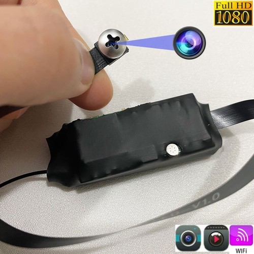 1080P HD WIFI Wireless Mini P2P screw Design Micro Button Camera Pinhole DVR Cam - Picture 3 of 24