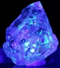 Good Quality Rare Fluorescent PETROLEUM Diamond Quartz DT Crystal-Pak.. SB 12