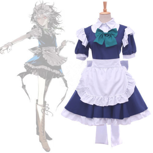 コスプレ衣装 sakuya Maid Dress Izayoi Sakuya Cosplay Costume | eBay