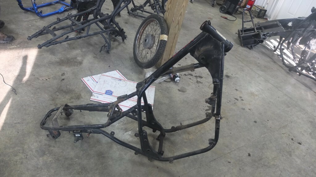 81 Kawasaki KZ550 KZ 550 LTD C Frame Chassis | eBay