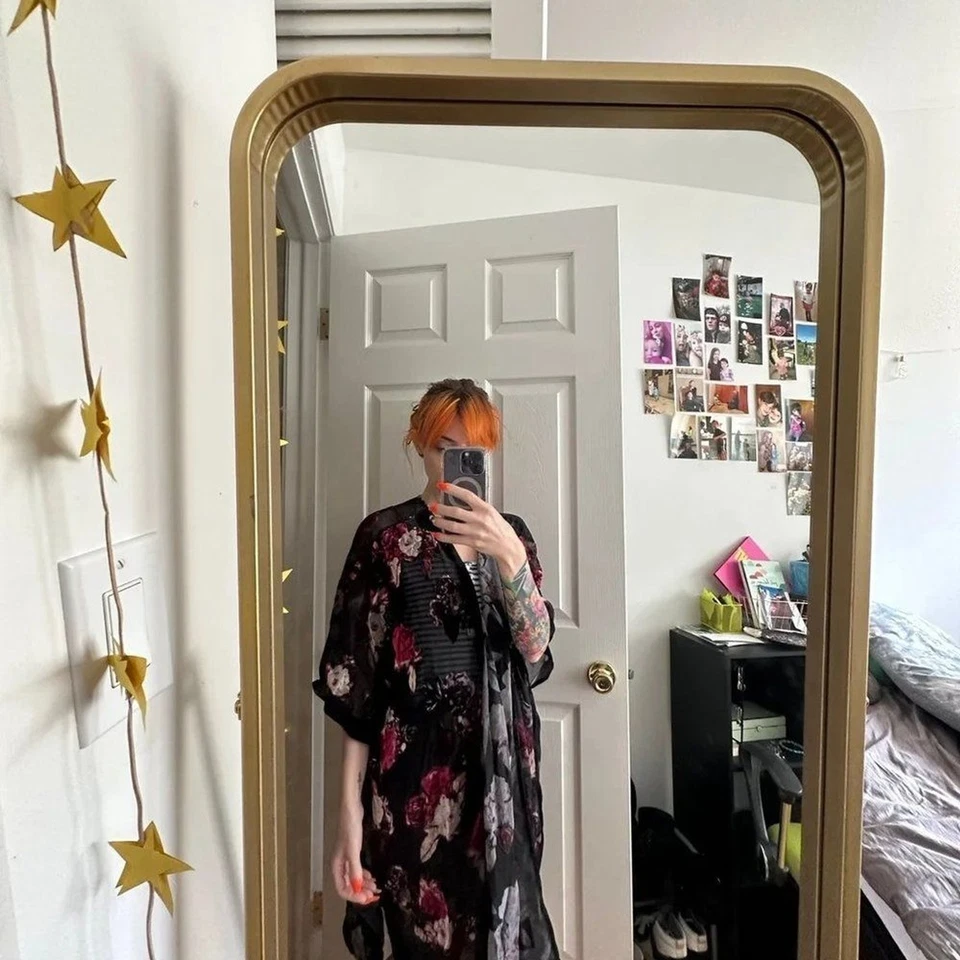 Torrid Plus Sized Burnout Velvet Kimono size XXL (1-2) VGUC - Image 4 of 4