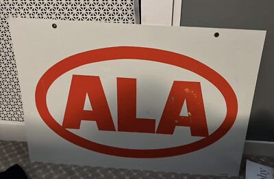 Ala Sign Vintage Automobile Legal Association Sign (ALA) | eBay