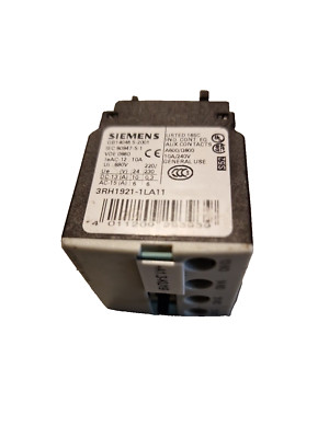 Siemens 3RH1921-1LA11 auxiliary switch block