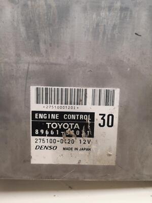TOYOTA ALPHARD MK1 AH10 2002 - 2008 ENGINE ECU 2.4 68441