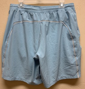 Lululemon Swim Trunks Board Shorts Light Blue Stripes Men ...