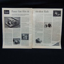 THE KODAK BULLETIN EASTMAN KODAK COMPANY 1957 MAGAZINE ADVERTISEMENT PHOTOGRAPHY