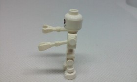 Lego Ninjago Skulkin Skeleton 1 1/2" Red eye Skeleton Bones Authentic Minifigure