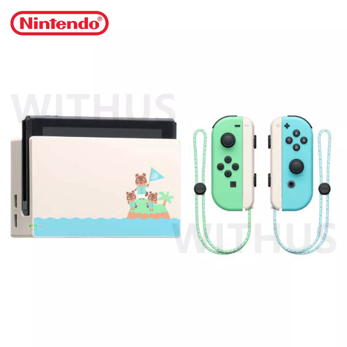 Nintendo Switch Animal Crossing Edition 32GB (with Green & Blue Joy-Con) Sealed Nintendo Switch Animal Crossing Edition 32GB (with Green & Blue Joy-Con) Sealed
