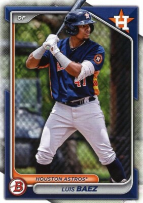 2024 Bowman Draft HOUSTON ASTROS Team Set (3 cards)