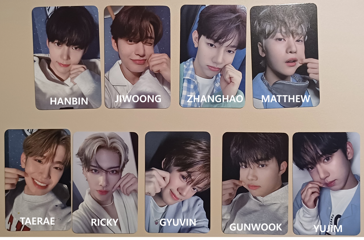 ZB1 ZEROBASEONE Melting Point Official Everline Lucky Draw POB