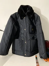 RefrigiWear Insulated Iron-Tuff Polar Jacket Soft Fleece Collar Men's Size M