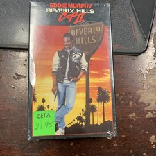 Beverly Hills Cop II 2 1987 Beta Betamax with Paramount Watermark Not VHS