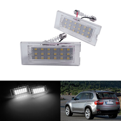 2x Canbus LED Kennzeichenbeleuchtung für BMW X5 E53 X3 E83 Kennzeichenleuchten