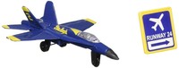 Daron Worldwide Trading Runway24 F/a-18 Angels No Runway Vehicle Blue on sale Daron Worldwide Trading Runway24 F/a-18 Angels No Runway Vehicle Blue on sale