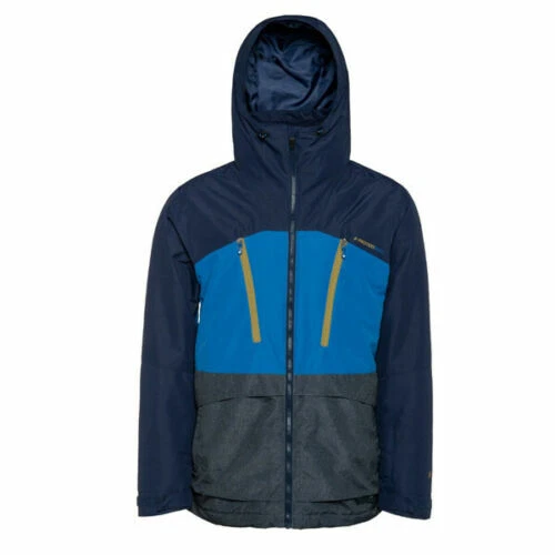 Protest Buston Ski Snowboard Winter Technical Jacket Coat Geotech 10K Blue M New