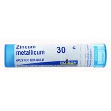 Boiron Zincum Metallicum 30 C, 80 Pellets