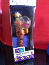 NIP MATTEL DISNEY POOH- TIGGER SUCTION RATTLE