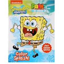 Greenbrier International Spongebob Squarepants ''Color Splash!'' Paint with W...