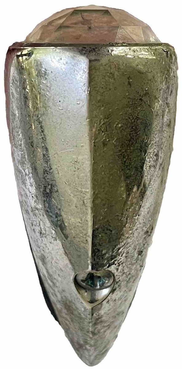 ARROW 1171 CLEAR JEWEL LENS CHROME FENDER MARKER LIGHT LAMP