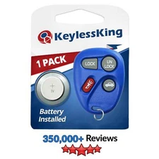 Keyless Entry Remote Car Key Fob Control for KOBLEAR1XT 10443537 Blue