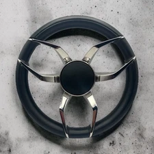 Gussi Italia Ettore with Soft Touch Urethane Rim and Chrome Spokes