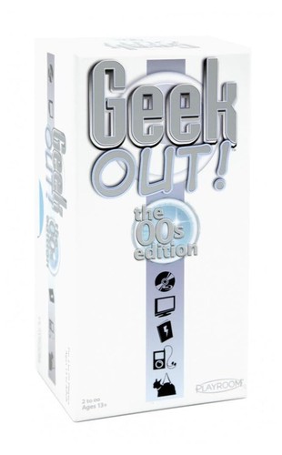 Playroom Entertainment Geek Out! 00's Edition Pop Culture Trivia Game (PLE62000)