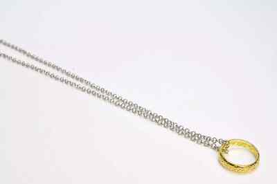 Bentleys Bargain Warehouse Kette und Ring-Anhänger 17-EL6548/995