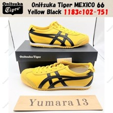 Onitsuka Tiger MEXICO 66 Amarillo Negro Unisex Talla 1183c102-751