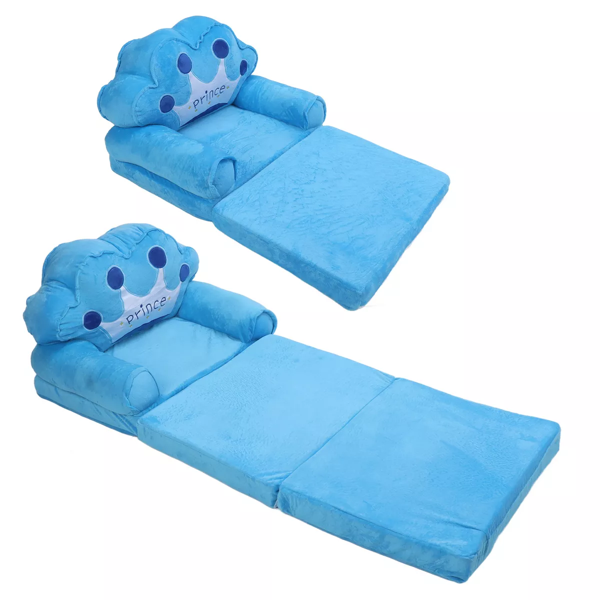 Kids Couch Cartoon Lounger Sofa Foldable Sofa Bed Comfortable Cute