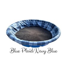 Large Fleece Whelping Kiddie Pool Liner for Dogs 50 Pounds