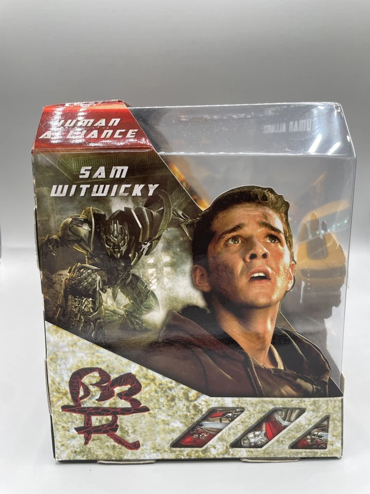 Authentic Hasbro Transformers ROTF Human Alliance Bumblebee & Sam Witwicky NEW - Image 3 of 4
