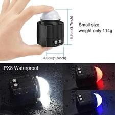 NNEIDS 60M Waterproof Led Diving Light For Gopro Hero 12 - Perfect For Underwate