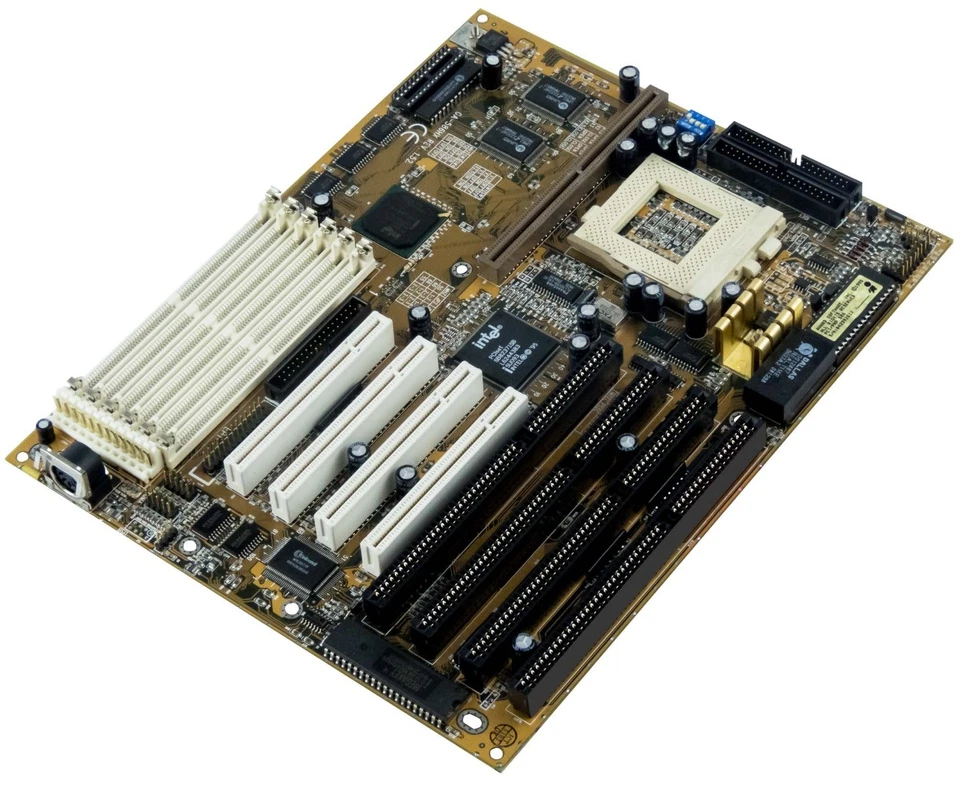 GIGABYTE GA-586HX REV 1.52 SOCKET 7 SIMM ISA PCI - Image 2 of 2