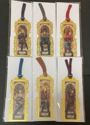 Resident Evil Biohazard 30th Anniversary Metal Bookmark Complete Set of 6 CAPCOM