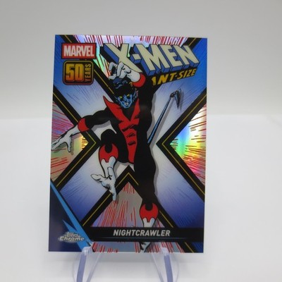 2025 Topps Chrome Marvel Nightcrawler X-Men Giant-Size Anniversary Card #XM-3