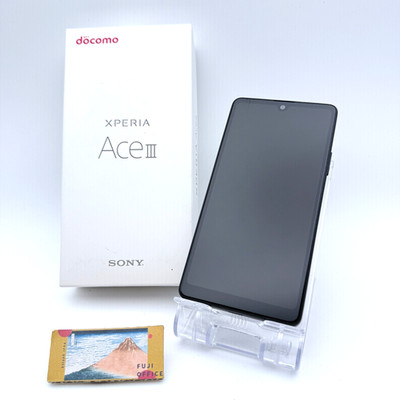 SONY Xperia Ace III Compact Unlocked Android Smartphone Black Japan