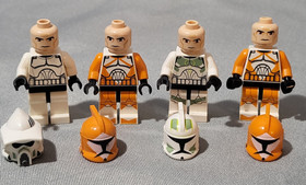 Lego Star Wars 7913 Clone Trooper Battle Pack with Minifigures NO Instructions