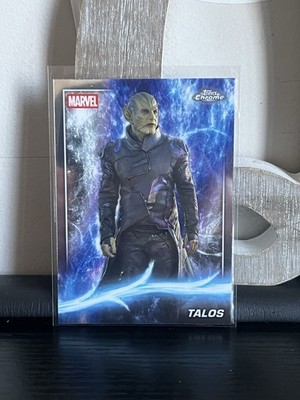 2025 Topps Chrome Marvel Studios Talos #98 Captain Marvel Base