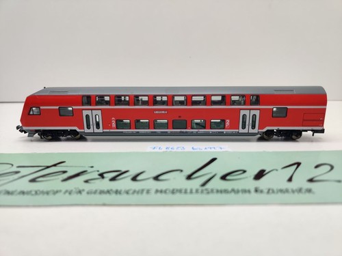 Fleischmann N DC 8623 Doppelstocksteuerwagen 2.Kl DBbzf761 / NEM / DB | Zustand: Gebraucht