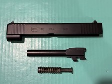 Used Oem Glock 48 Complete Black Slide Barrel Guide Rod Spring 9mm Sights Used Oem Glock 48 Complete Black Slide Barrel Guide Rod Spring 9mm Sights