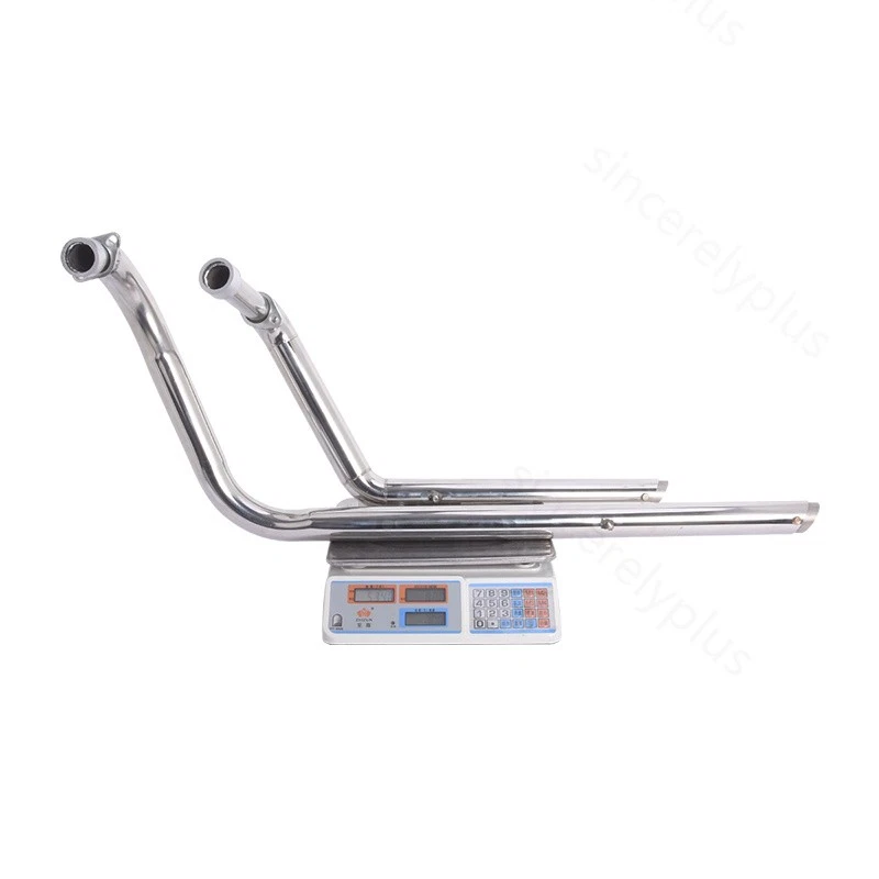 Sistema completo silenciador tubo delantero escape Honda Shadow ACE 1100 1995-2008 Foto 4 de 4