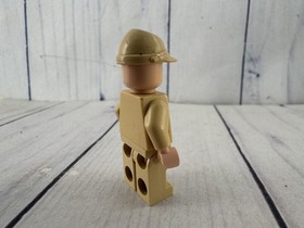 Lego German Soldier 4 Minifigure Indiana Jones from Set # 7622 -(iaj004)
