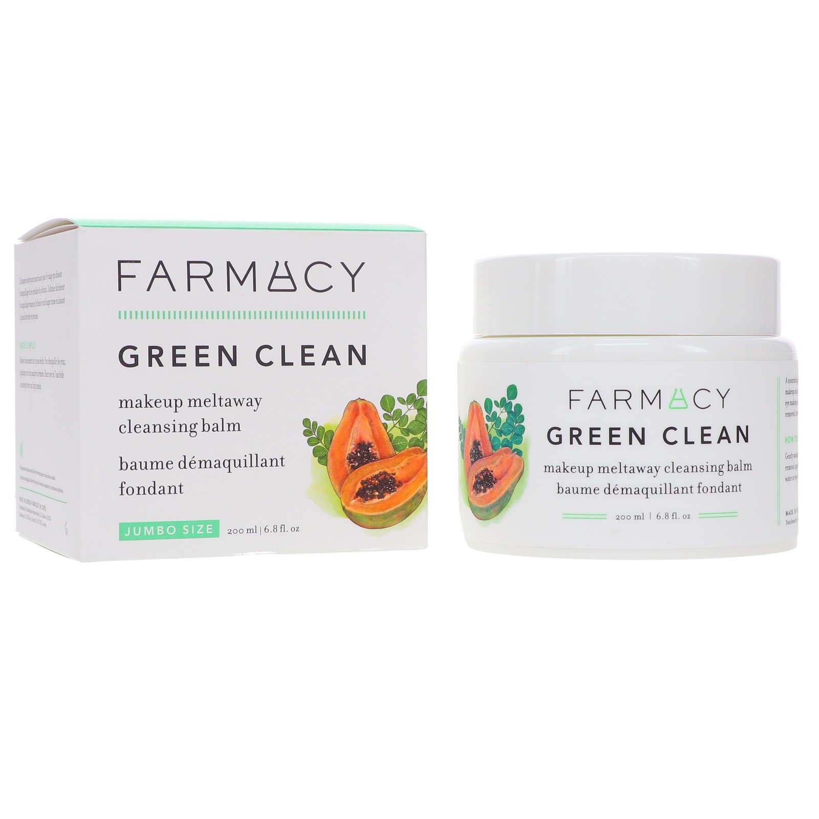 Тающий очищающий бальзам для макияжа Farmacy Green Clean Makeup 68 унции 12490₽