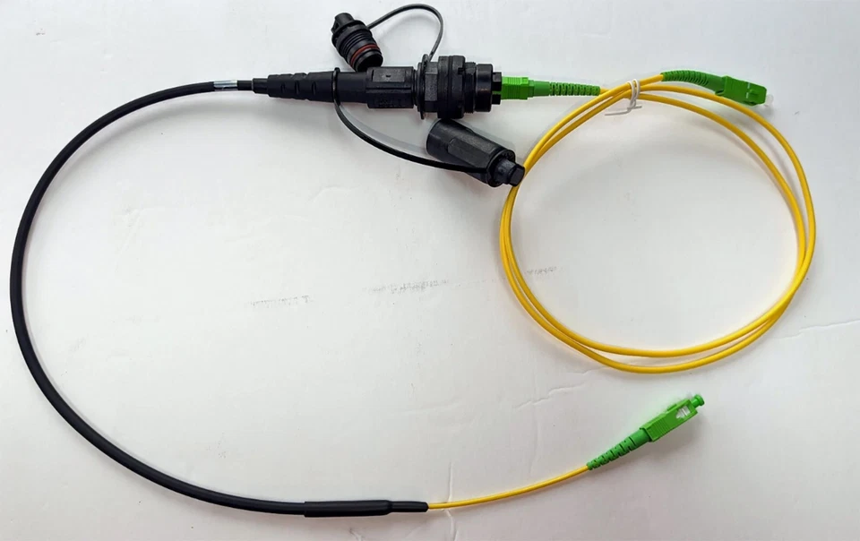 OptiTap Hardened Male/Female Connector to SC/APC Test Jumpers Singlemode - Image 2 of 2