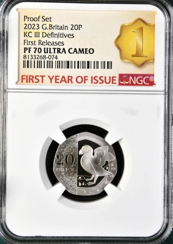 2023 20p Proof Twenty Pence NGC PF70 Great Britain Royal Mint