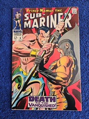 Prince Namor - The Sub Mariner: # 6 'Death to the Vanquished!' Tiger Shark app