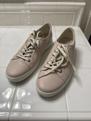Ecco Street Tray Recru Women's EU 42 US 11 Pink  Leather Sneaker