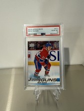 Nick Suzuki Young Guns PSA 10 Upper Deck Série 2   2019/2020