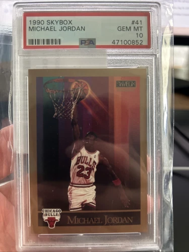 1990 Skybox Michael Jordan #41 PSA Gem MT 10 Basketball Card