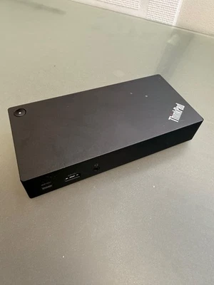 Lenovo ThinkPad USB-C Dock Gen 2 Type 40AS DK1633 Docking Station Untested - Bild 1 von 4